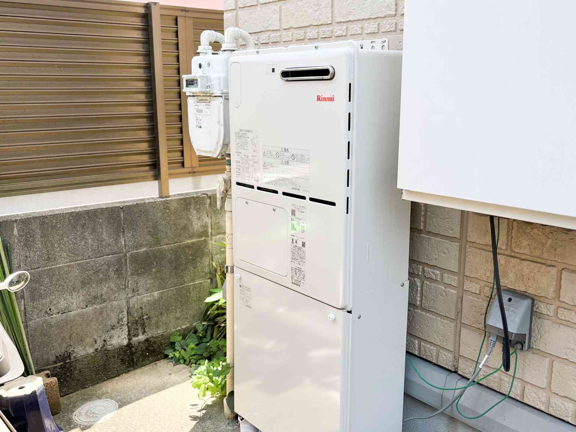 ガス暖房熱源機交換工事（リンナイ）