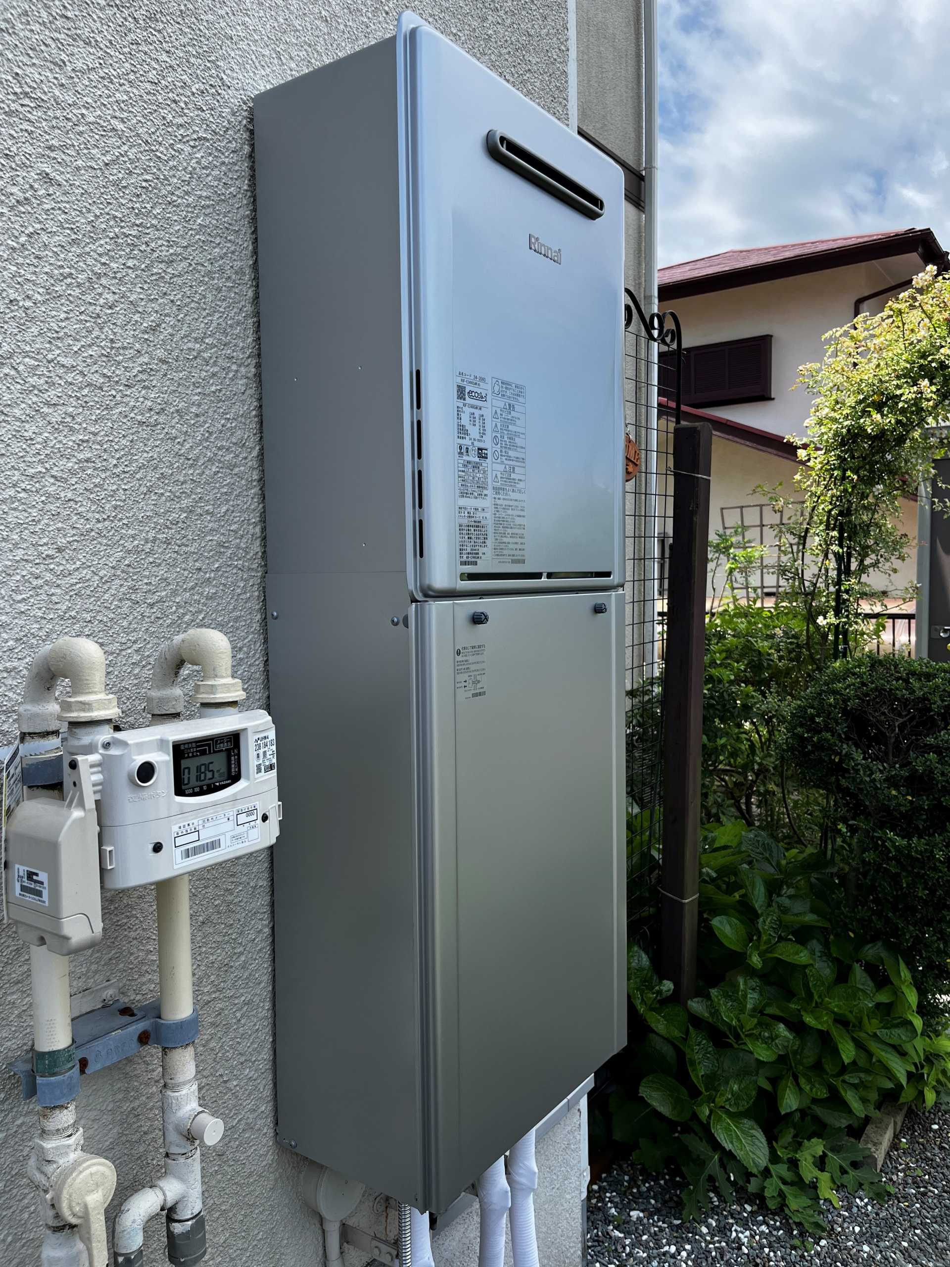 給湯器交換工事（リンナイ・24号・壁掛型）