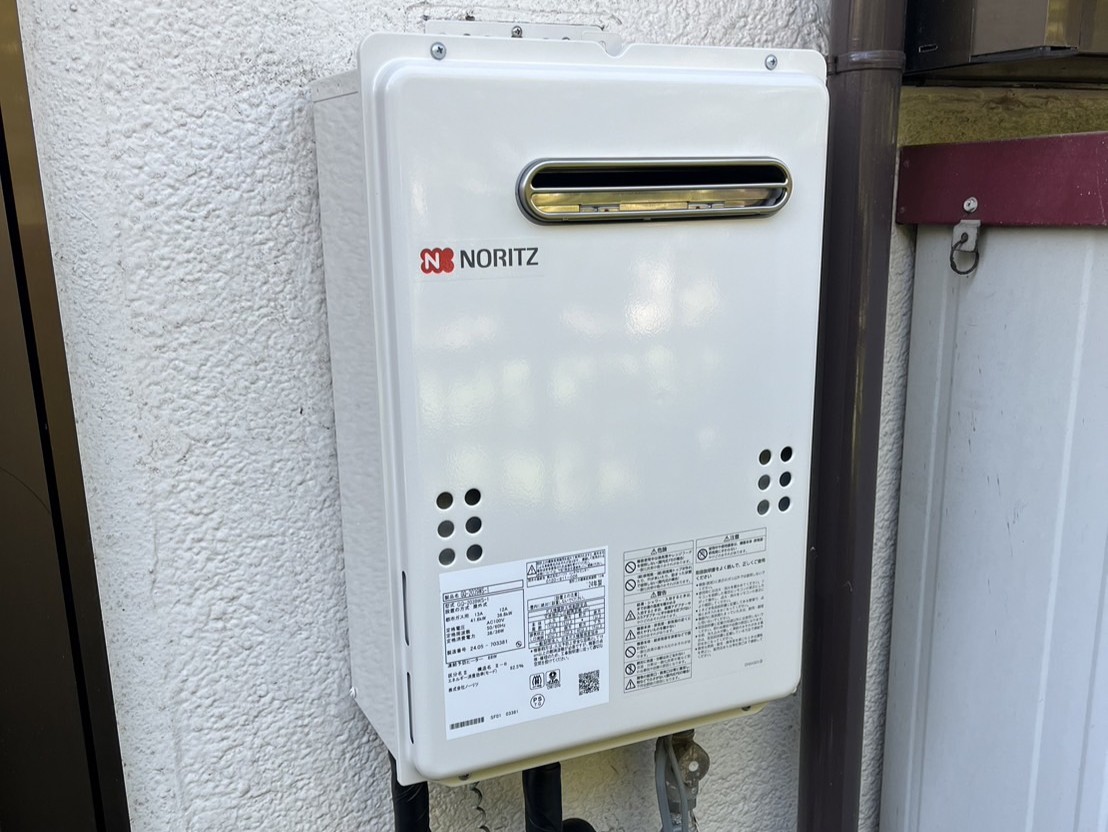 給湯器交換工事（ノーリツ・20号・給湯専用）
