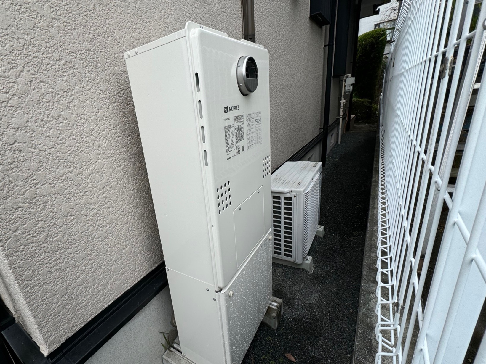 ガス給湯暖房熱源機交換工事（ノーリツ・24号・壁掛型）